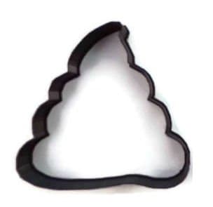 4" Poop Emoji Cookie Cutter