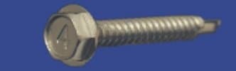 (2000 Count) Daggerz SDSS14112 - 14 x 1-1/2-Inch HWH Self Drill 410 Stainless Steel Screws