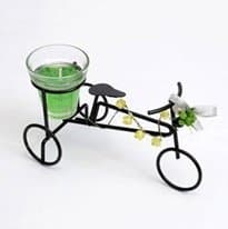Candle With Cycle Shape Candle Stand