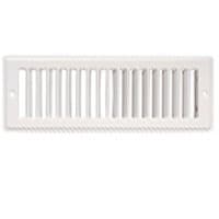 Grill Return Air 4x10in Wht