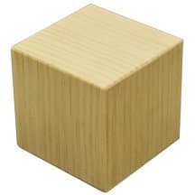6 inch Pine Memory Cube-Bag of 8