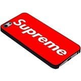 Supreme Red White for Iphone Case (iPhone 6 black)