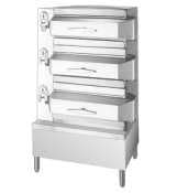 Cleveland Range 3 Compartment Pressure Type Gas Steamer