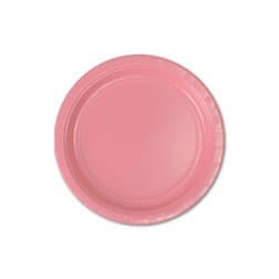 Paper Plates 7 Inch Pink