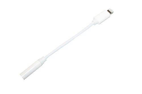 iPhone 7, 7 Plus 3 inch Lightning to 3.5mm Headphone AUX Cable Audio Adapter iOS 10.3+ Support, Great for 3rd Party Headphones, Car, Stereo