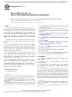 ASTM E11-17 Standard Specification for Woven Wire Test Sieve Cloth and Test Sieves Paperback – April 1, 2017