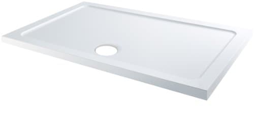 MX Group Rectangle Elements Low Profile Flat Top Shower Tray: 1200x800mm