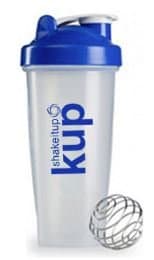 Shakeitup KUP Blue/clear No-loop Top 600 Ml 28 Ounce Shaker Bottle ...