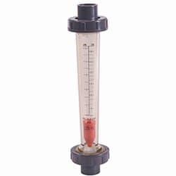 20mm Flowmeter, Variable Area Rotameter 1.8-18 litres per minute