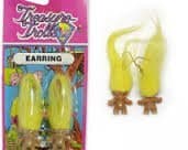 Treasure Troll Earrings Yellow