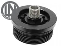 LN Engineering 106-01.5 Spin-on Oil Filter Adapter for MY03-06 Cayenne S/Turbo