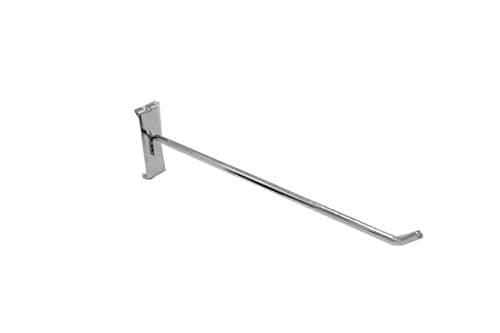 Polmart10" Heavy Duty Silver Gridwall Panel Hooks - Pack of 84 (10-inch)