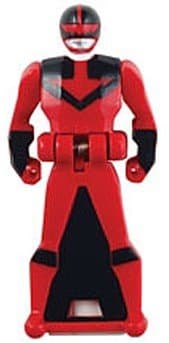 Power Rangers Super Megaforce Red Time Force Ranger Key 2.5" [Loose] (Bandai)