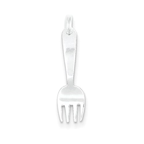 Sterling Silver Fork Charm