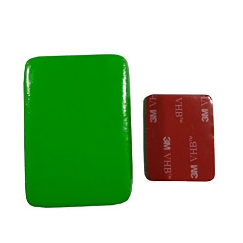Gorilla Gear GoPro Float - Float Block + 3M Adhesive Pad for GoPros, Action Cameras - Color, Green