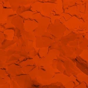 1/4" Blacklight Sensitive Neon Decorative Floor Coating Flakes for Epoxy Flooring - Vibrant UV Reactive Colors - Ideal for Garages, Basements, and More - 1 Pound (Neon Orange)