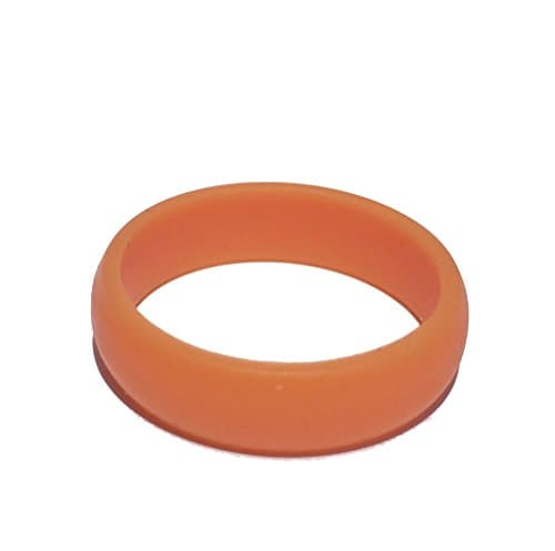 Tough Love Rings - SOLID ORANGE - Thin Band - Size 9