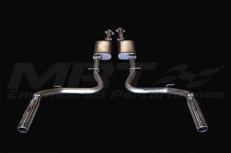 MRT HighFlow Cat-Back Exhaust System for 1999-2004 Mustang Cobra