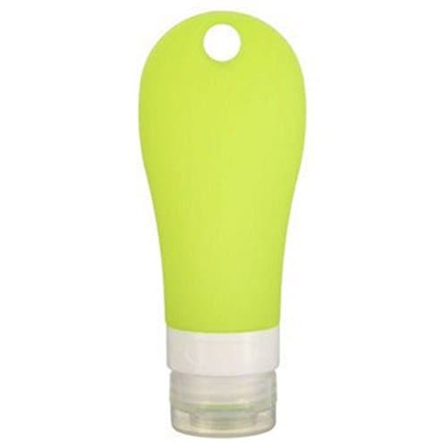 90ml Silicon Soft Empty Refillable Bottles Container Travel Lotion Bath Cream Shampoo Neat 6 Colors by Micro Shops (Green)