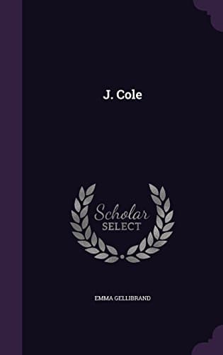 J. Cole Hardcover – Import, 23 May 2016