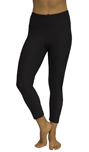 Velocity - Women's Solid Black Leggings - Performance Yoga Pants - Medium
