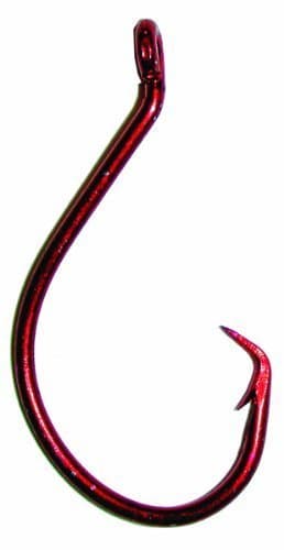 Eagle Claw LS Precision Circle Set Hooks (35-Pack), Size 4/0, Red by Big Rock Sports