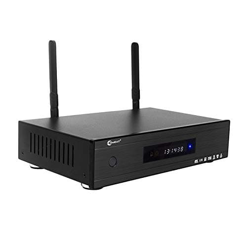 Eweat R10MINI 3D 4K UHD Blu-ray Android Quad Core Smart H.265 HD TV Media Player with HDD Bay, WiFi, Dolby 7.1, Gigabit LAN, 2GB RAM, 16GB Storage, 4 Core CPU, 8 Core GPU