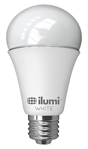 ilumi A19 Adjustable White LED Smart Light Bulb