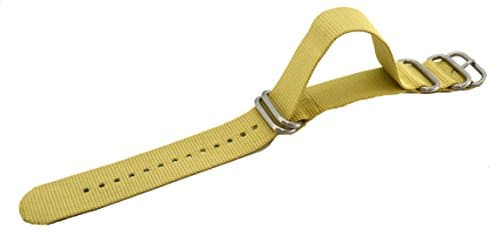 Nylon Military Thread Through Nato Design 5 Ring Watch strap