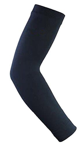Compression Arm Sleeves 1 PC - 99% UV Sun Protection Copper Infused Protection for Golf Weight Training Basketball Cycling- (Single sleeve)