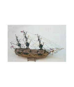 Mantua Models (720) HMS Victory (6) Model Ship Kit – Easy to Assemble, Plank on Frame Hull Type, Precision Boat Replica. DIY Interior Decor Accessory