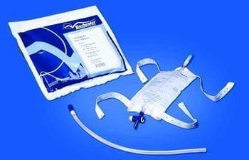 Urinary Leg Bag Kit, 800 Ml Large, 1 ea by Rochester Medical