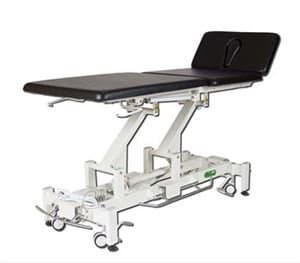 MSEC, Chiropractic 3-Section Hi-Lo Table, Black