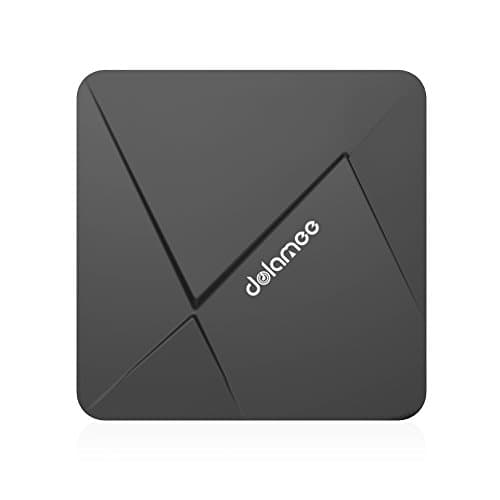 Supplylink [New Series]DOLAMEE D5 Android TV Box Quad-core CPU with 1G DDR3 RAM/8G ROM Support 4K Ultra HD H.265 DLNA Miracast Airplay