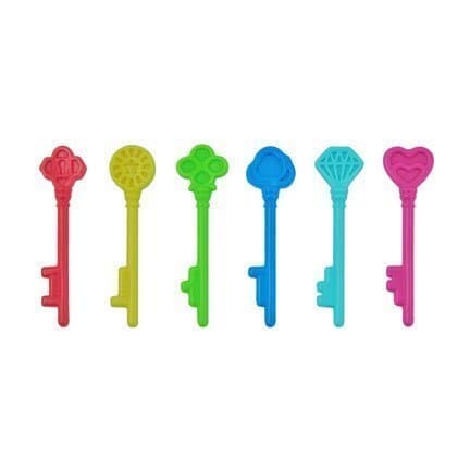 Replacement Key Bag for Mattel Keepsake Box, 6 Keys