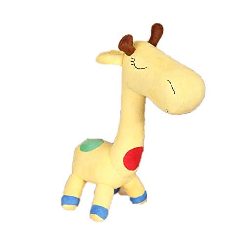 DOER Edutainment Craft Sewing Patch Kit– DIY Make Your Own Animal Doll – An Educational Fun Quilting Toy (Giraffe)