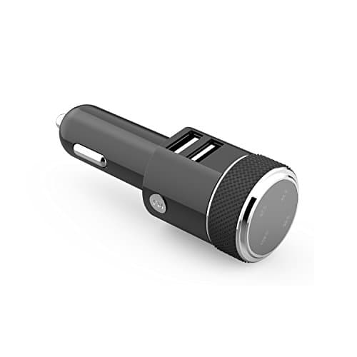 FM Transmitter, Bluetooth FM Transmitter Radio Adapter Car Kit Audio Receiver Stereo Music Modulator Car Kit with USB Charger, Hands Free Calling for Smartphones, Tablets ,Tablets, MP3