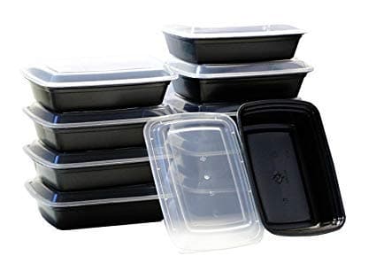 38oz Meal Prep Containers Set by EcoJen 10 Pack