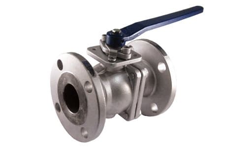 Jomar | 600-207, 1-1/2”, FL-CS-100-150, Carbon Steel Ball Valve, 2 Piece, Full Port, Flanged Connections, Class 150, Stainless Steel Ball and Stem