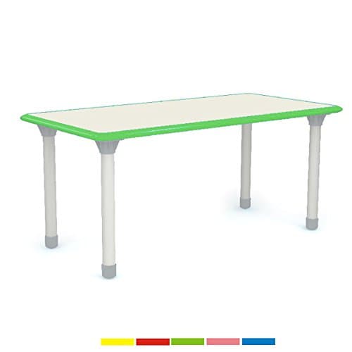 wengshilin Children TABLE 120x60cm Rectangular Shape for Kindergarten School 52cm Heigh GREEN Color