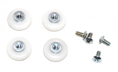 Sliding Tub and Shower Door Replacement Rollers 4 Pack by Ultra Hardware