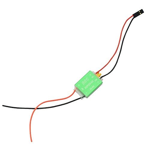 YoCoo 12V/5V BEC Free Switch 2A Output Micro BEC for Helicopter Mini Quadcopter Airplane Receiver Servo Power Supply Module (green)