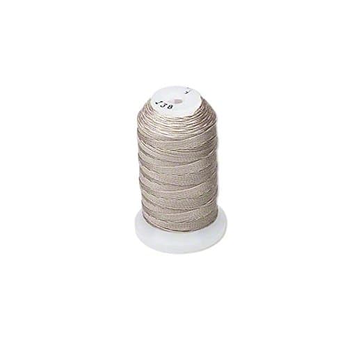 Purely Silk Thread Grey Size FFF 92 Yards (84.1m)