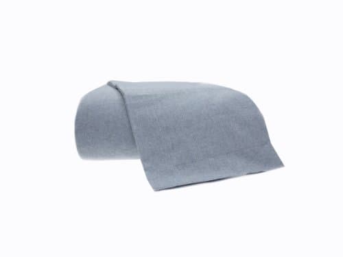 La Rochelle 61191 Heather Ground Flannel Over Dye Solid, Blue, Twin