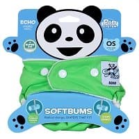 SoftBums Echo Shell with Snaps, Sprout