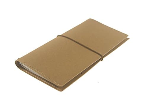 UNIQUE HM&amp;LN Journal Notebook, Refillable, Handmade Vintage, Fountain Pen Users, Perfect for Writing, Personalized Gift (Craft)