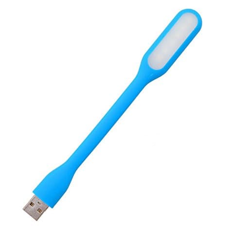 USB LED Light Flexible Bendable Portable USB Powered LED Light ( 2 pack Random color )