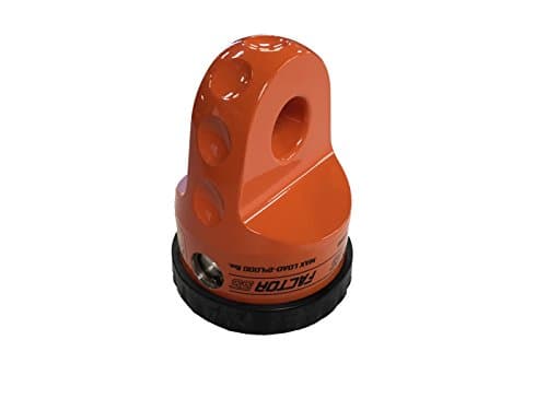 Factor 55 ProLink XXL Loaded Shackle Mount With Titanium Pin & Rubber Guard (24,000 Lbs) (Orange)