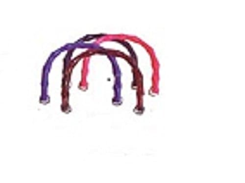 6.5"X5.25" LARGE PLASTIC BAMBOO HANDLES 4 PER PACK (BLACK)