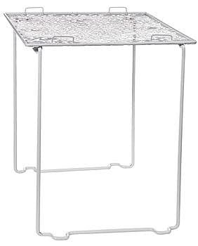 White Scroll School Locker Shelf - School Locker Organizer/ Accessory/ Decoration